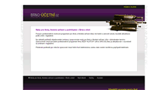 Desktop Screenshot of brno-ucetni.cz